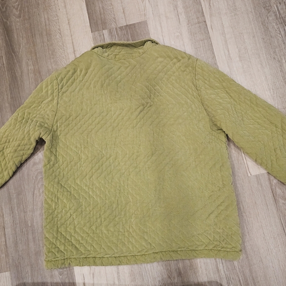 Cut Loose Olive Quilted Utility Jacket - Picture 9 of 9